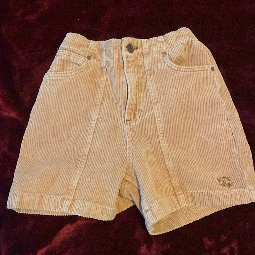 Billabong x Wrangler orange shorts
